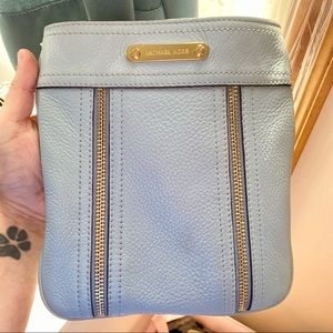 Michael Kors crossbody, light blue. Offers welcome!
